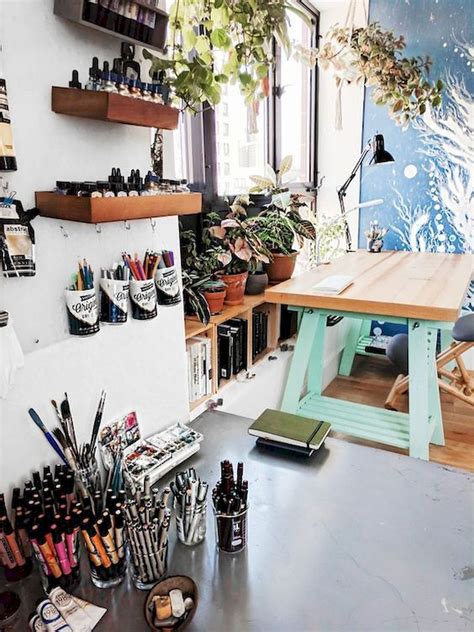 70 Favorite Diy Art Studio Small Spaces Ideas 55 Ideaboz