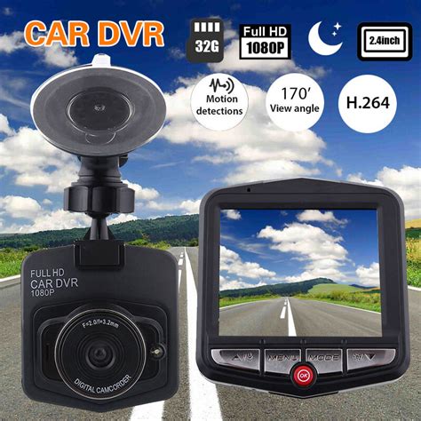 Buy 24 Car Dvr Camera Dash Cam 1080p Full Hd Video Recorder G Sensor