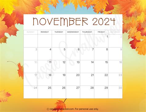 Cute Free Printable Monthly Calendar 2024 Cassie Smallwood