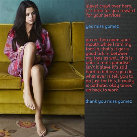 Femdom Chastity Captions Selena Gomez