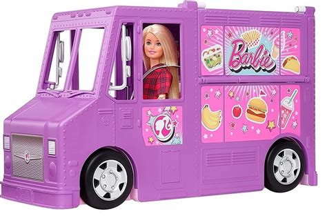 Camioneta De Comida De Barbie Un Food Truck Completo Para Jugar