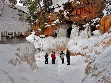 Wisconsins Ice Caves Are Open For The First Time In Years And They