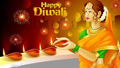 Diwali Deepavali Wallpapers Happy 3d Resolution Greetings