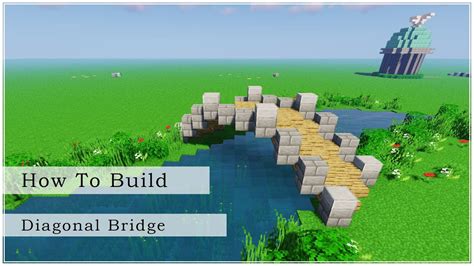 How To Build Minecraft Diagonal Bridge Minecraft Tutorial Download