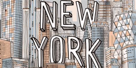 Artist Draws All The Buildings In Nyc Business Insider