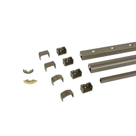 Westbury Tuscany 5 X 36 Aluminum C10 Rail Section Kit Level Bronze