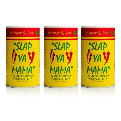 Slap Ya Mama Natural Cajun Seasoning 8 Ounce 3 Pack 760194279360 Ebay