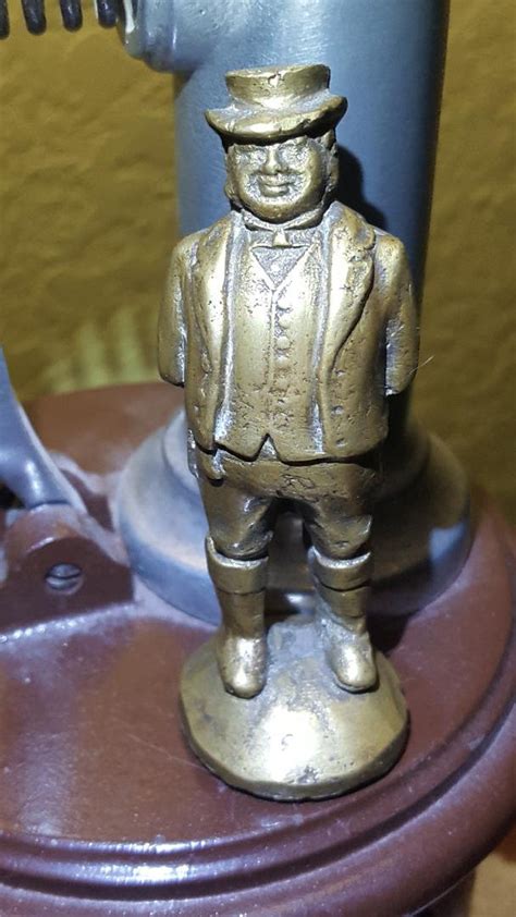 Vintage Bronze Of John Bull Antique Sculpture Figurine Etsy