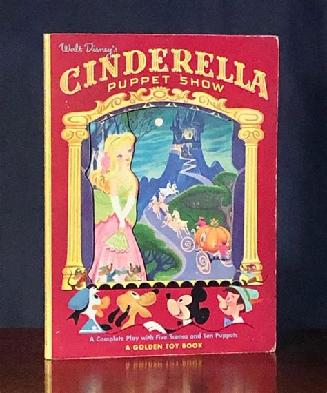 Walt Disneys Cinderella Puppet Show A Complete Play With Five Scenes