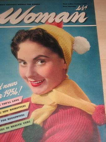 Tilleys Vintage Magazines WOMAN Magazine January 2 1954 Issue For