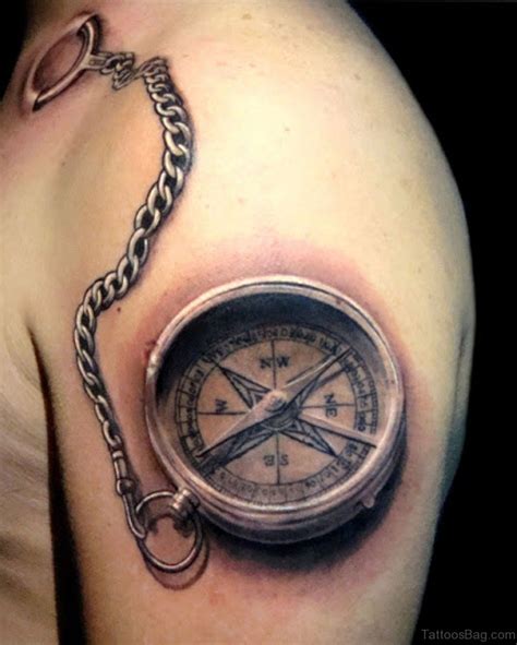 50 Amazing Compass Tattoos On Shoulder Tattoo Designs TattoosBag Com