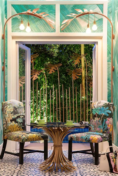 Tropical Maximalist Home Interior Singapore Design Intervention The