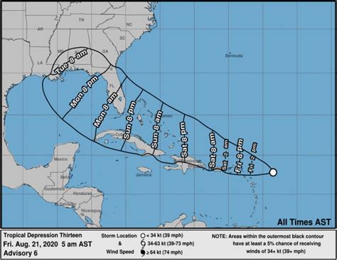 Tropical Storm Laura Strengthens As It Moves West Toward The Gulf