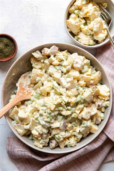 Red Potato Salad With Dill Cucumber And Celery Modern Crumb