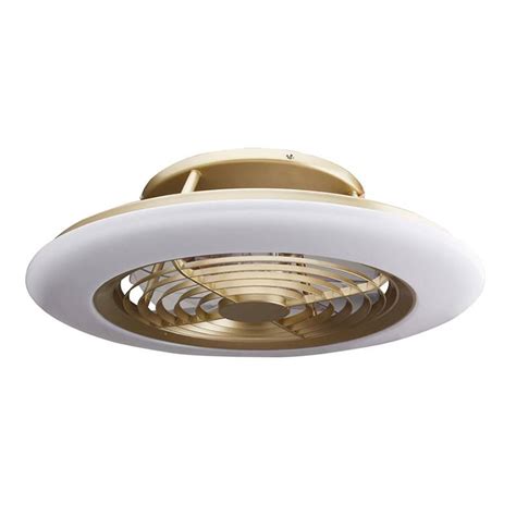 The alternative fan technology is ac motor or alternating current ceiling fans, which are less energy efficient but tend to be less expensive. MANTRA Alisio LED DC ceiling fan + remote control