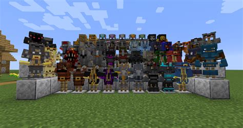 Mc Dungeons Armors Mods Minecraft Curseforge