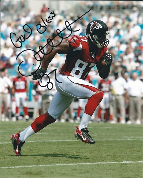 Autographed Joe Horn 8x10 Atlanta Falcons Photo Main Line Autographs