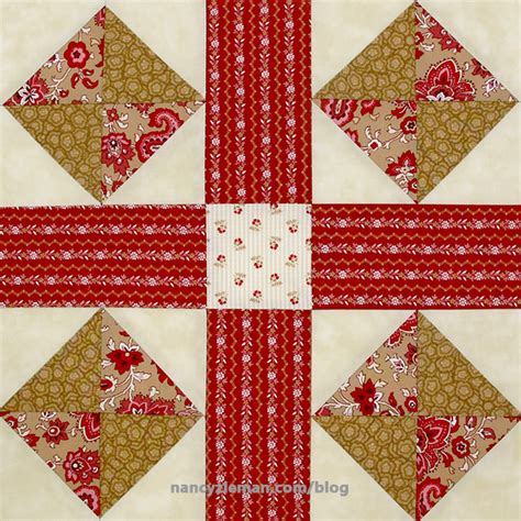 Fat Quarter Mystery Quilt July Block Of The Month By Nancy Zieman