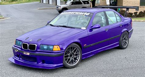 After Years Of Wanting A Purple Bmw I Finally Had My E36 M3 Racecar