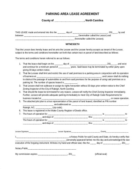 simple lease agreement forms   ms word