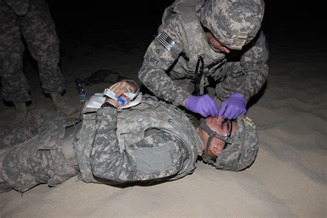 Combat Medics Test Life Saving Skills In Field Article The United