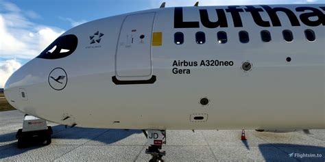 A32nx Flybywire Airbus A320neo Lufthansa D Aijd 8k For Microsoft
