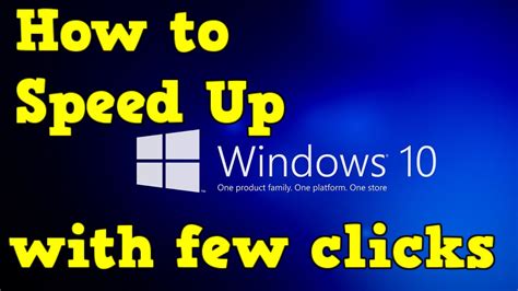 How To Speed Up Your Computer Windows 10 8 And 7 With Few Simple