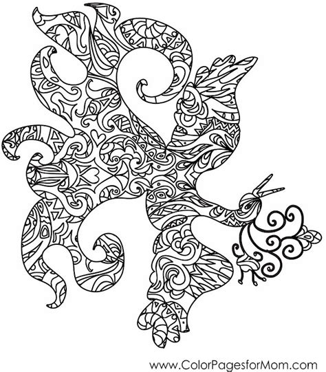 Animals 52 Advanced Coloring Pages