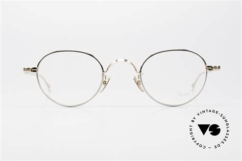 glasses lunor v 107 round panto frame bicolor bc