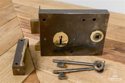 Refurbished Victorian Rim Locks With Keys