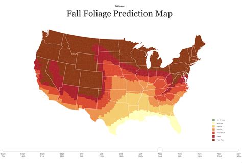 Fall Foliage Is On The Way Peak Times To Expect It