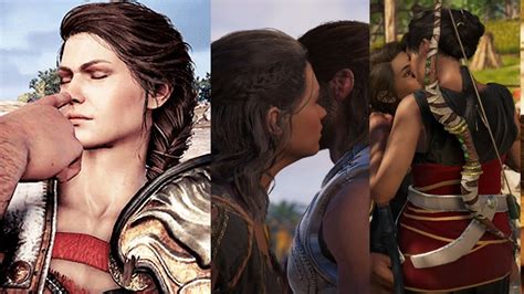 Assassin S Creed Odyssey All Romance Scenes All DLC YouTube