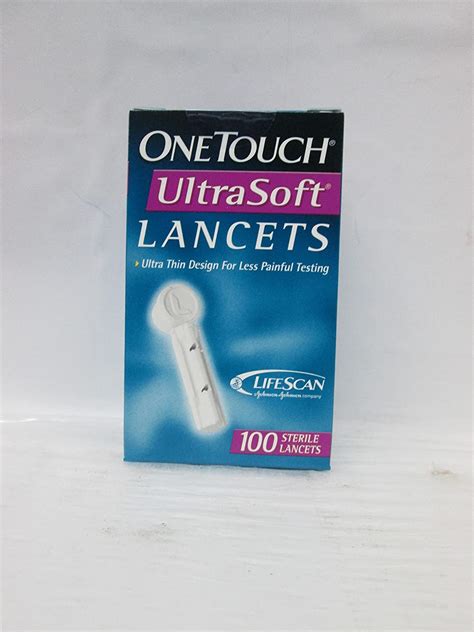 One Touch Ultrasoft Lancets Lot Of 400 By Lifescan Amazonca