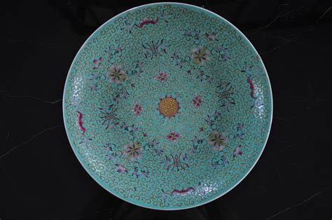 Beautiful Hand Painted Chinese Plate Classic Art For Sale