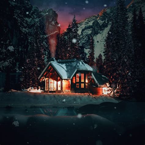 Winter Cottages Wallpapers Wallpaper Cave