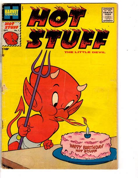 Hot Stuff Little Devil 7 Vg 1958 Harvey Comic Book Cartoon J275