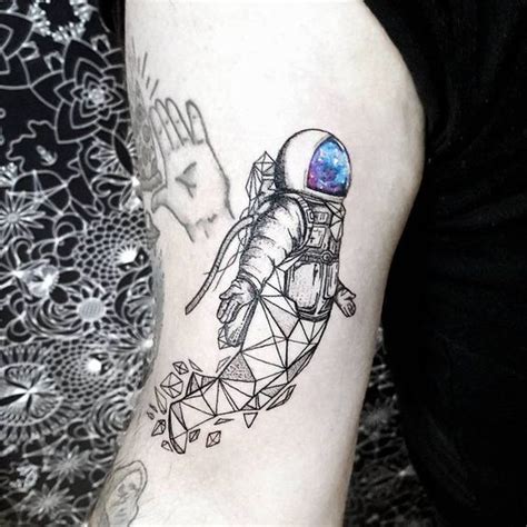 30 Cool Astronaut Tattoo Designs For Space Lovers Tattoobloq