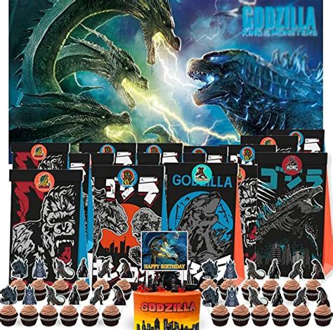 Best Godzilla Vs Kong Birthday Decorations For Diehard Fans Of The