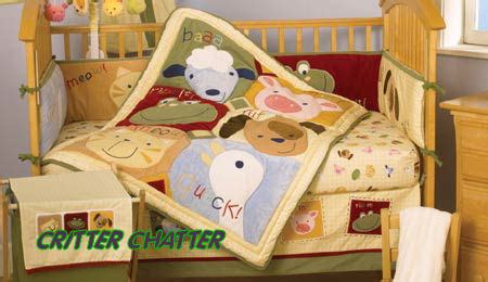 These animals are often featured significantly on farm or barnyard themed crib sets. Farm Baby Bedding