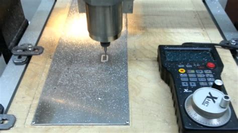 Cnc 6040 Cutting Aluminium Youtube