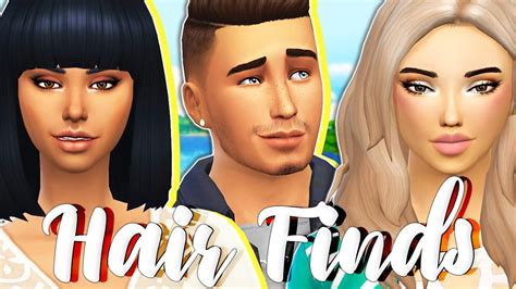 Maxis Match Cc Hair Finds Female Male The Sims 4 Download 1280720