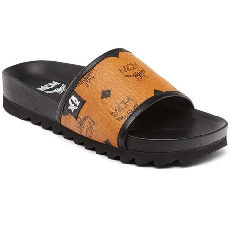 Shop 11 top mcm slides and earn cash back all in one place. MCM Women's Visetos Slides ($275) liked on Polyvore ...