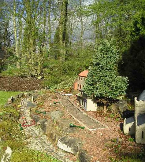 Mid Derbyshire Light Railway Over Haddon Village