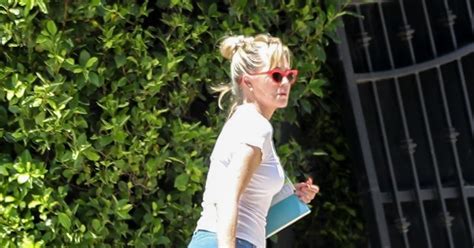 Melanie Griffith Look At Her Landscaping Out In Los