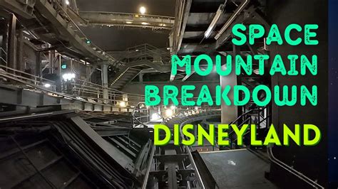 Space Mountain With Lights On Exclusive Look Youtube