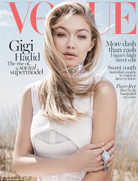 Gigi Hadid Posts Vogue Cover Featuring An Interview About Cody Simpson