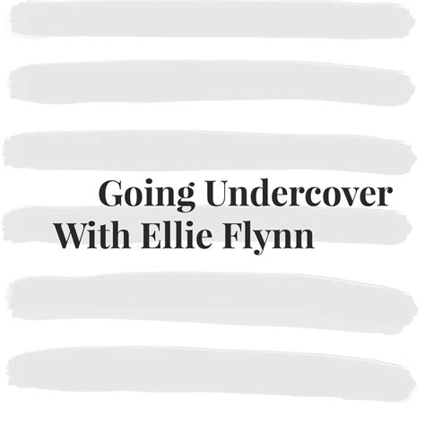 Going Undercover With Ellie Flynn The Lifestyle Edit Lyssna Här