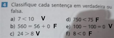 Assinale Verdadeiro V Ou Falso F