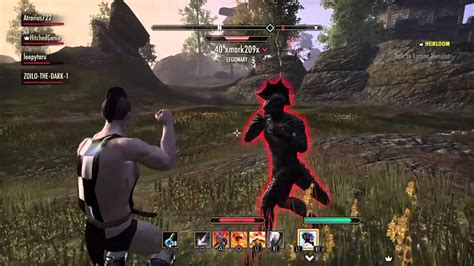 ESO PvP Naked Boxing Match Ps4 YouTube