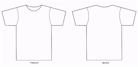 Free Printable T Shirt Design Template Printable Templates